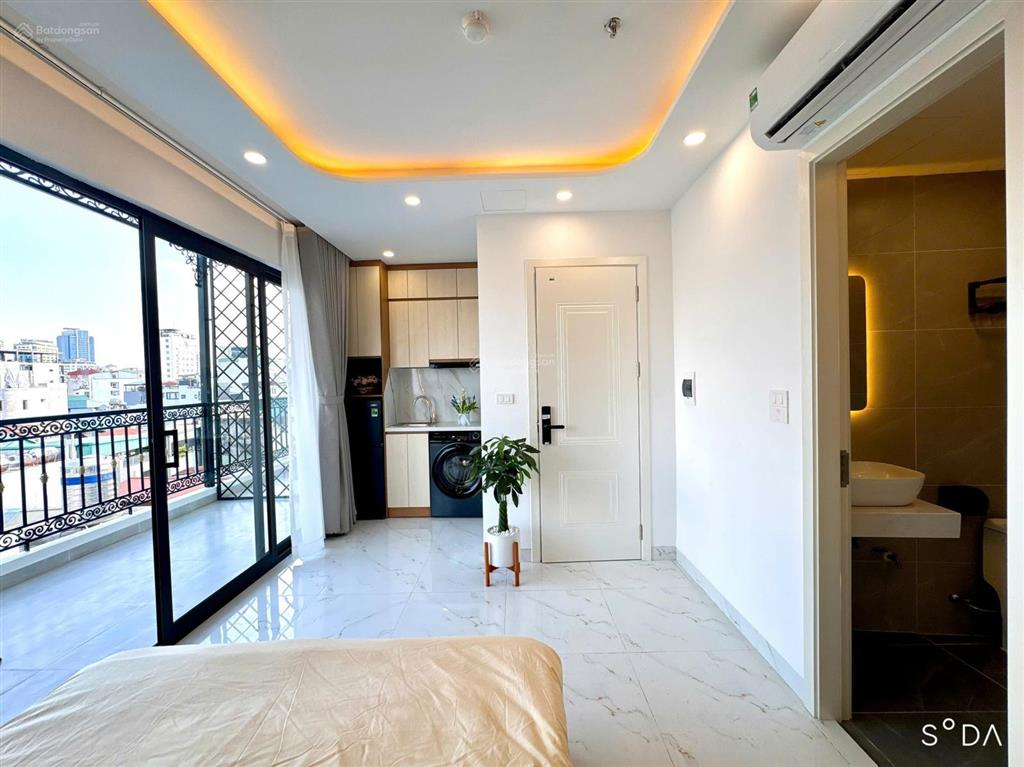 Siêu phẩm view ban công thoáng  full đồ máy giặt riêng mới tinh  đào tấn giá 5tr6