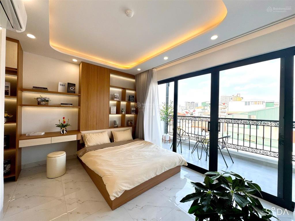 Siêu phẩm view ban công thoáng  full đồ máy giặt riêng mới tinh  đào tấn giá 5tr6
