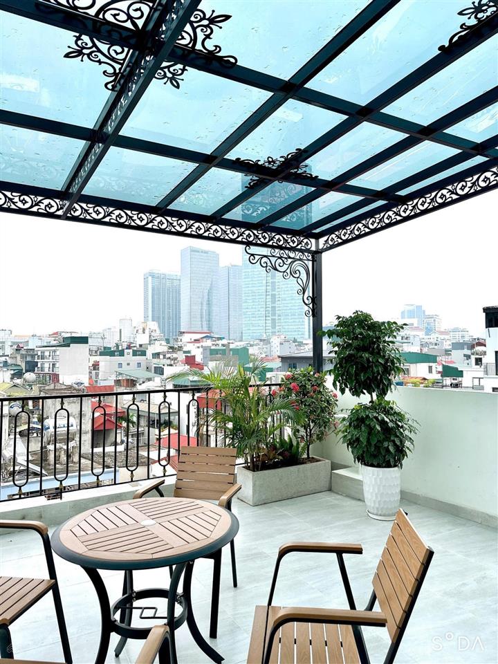 Cho thuê 1n1k cao cấp giá  ô tô đỗ cửa  444 đội cấn ba đình