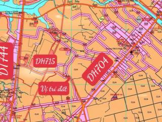 Bán lô 5m liền kề  dầu tiếng, bình dương (tp. hcm) gần dt 744 và dh 704