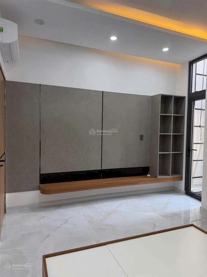 Nhà mới 100%  hẻm xe hơi 6m  ngang 4,3m  siêu dài 18m