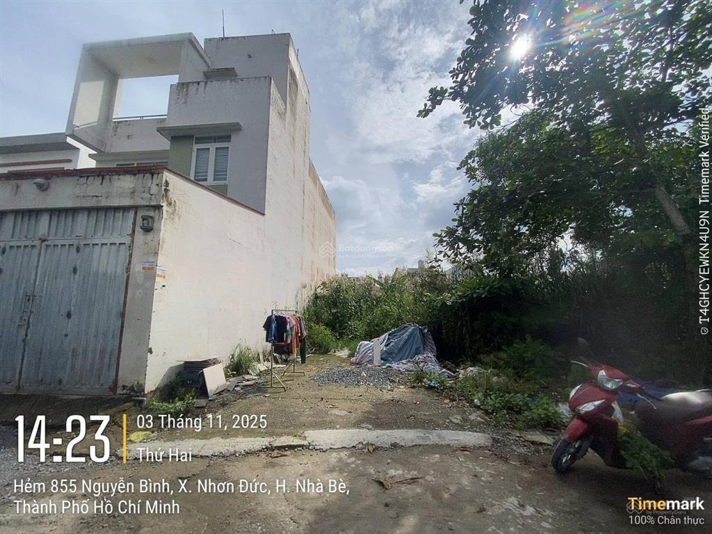 Bán đất dt 191m2 đường 6m, cách đường nguyễn bình chỉ 120m  giá 7 tỷ