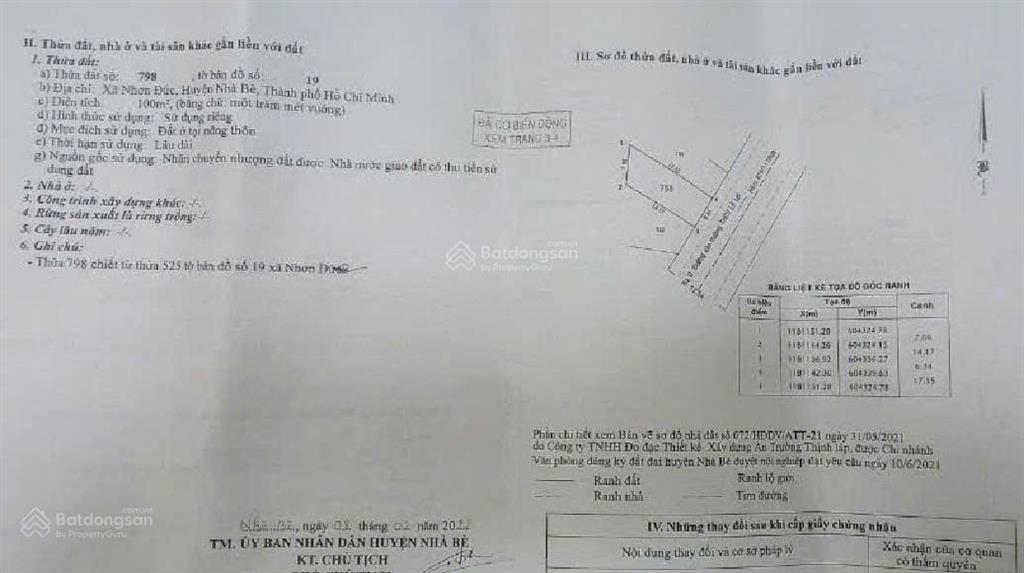 Dt 6,3x16(100m2) mặt tiền đường nhựa 12m, kdc nguyễn bình  giá 5 tỷ