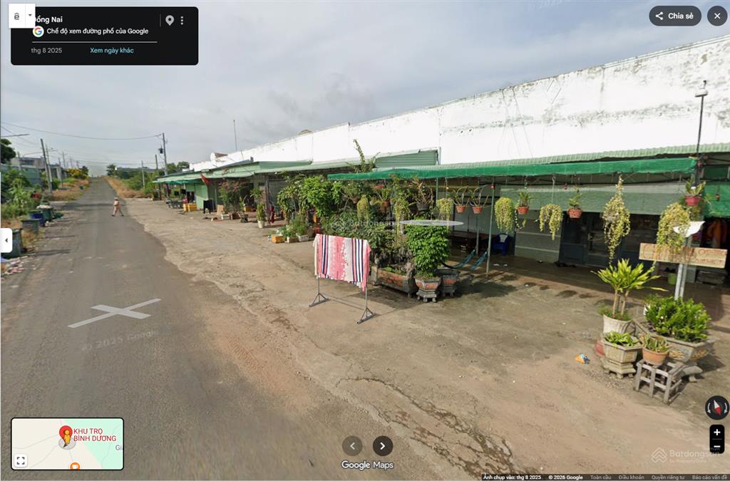 Bán lô đất 260m2 ngay bên hông khu công nghiệp becamex