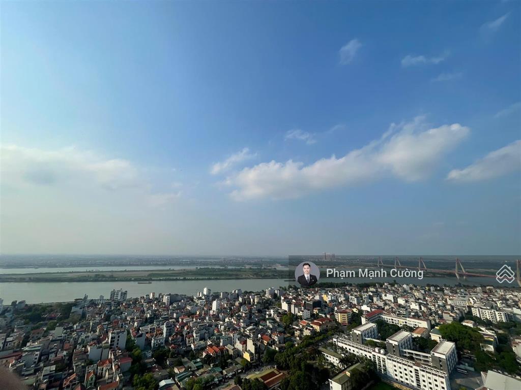 Bán căn 123m2 view trực diện sông hồng + tầng cao sunshine golden river 15 tỷ