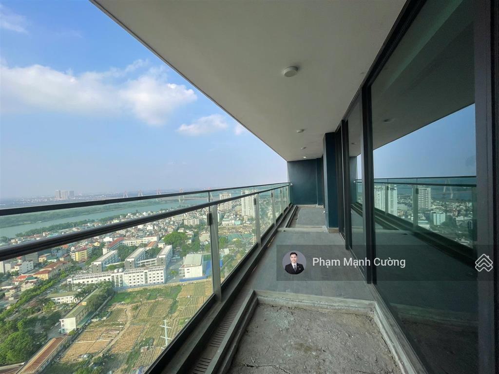 Bán căn 123m2 view trực diện sông hồng + tầng cao sunshine golden river 15 tỷ