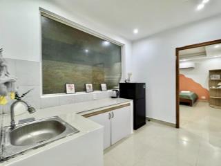 Căn hộ full nội thất 1pn tách bếp cực rộng 40m2 đường cộng hoà, khu nhà ga t3, etown quận tân bình