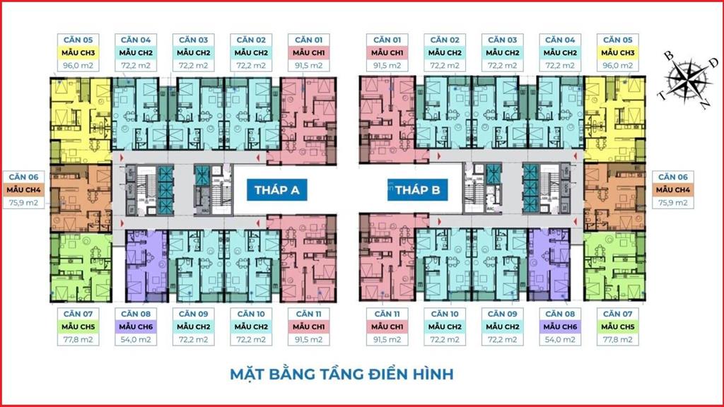 Cho thuê chung cư cao cấp tòa the charm, tòa kepler các mẫu căn 2pn giá 11tr ntcb