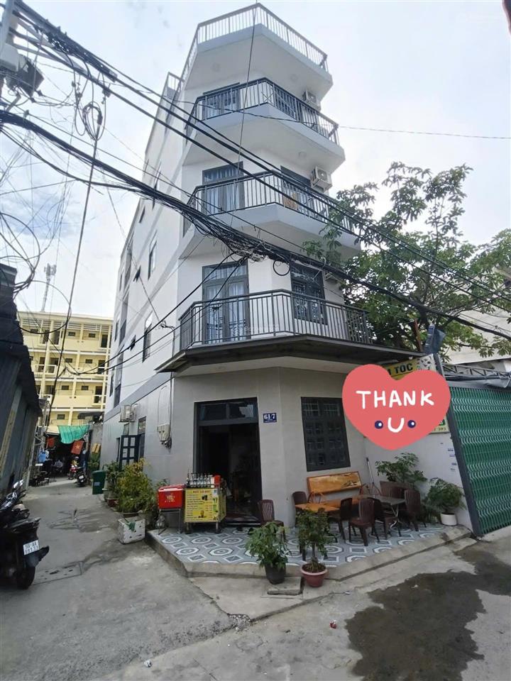 Căn góc căn hộ dịch vụ 5 tầng 5x20m, dòng tiền 360 triệu/năm, hxh thông gần chung cư tô ký quận 12