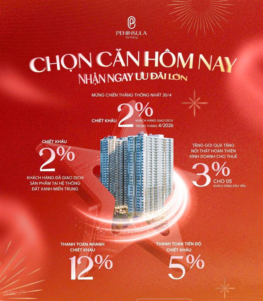 Cực hiếm căn góc view trực diện sông hàn diện tích lớn peninsula đà nẵng giá tốt nhất thị trường