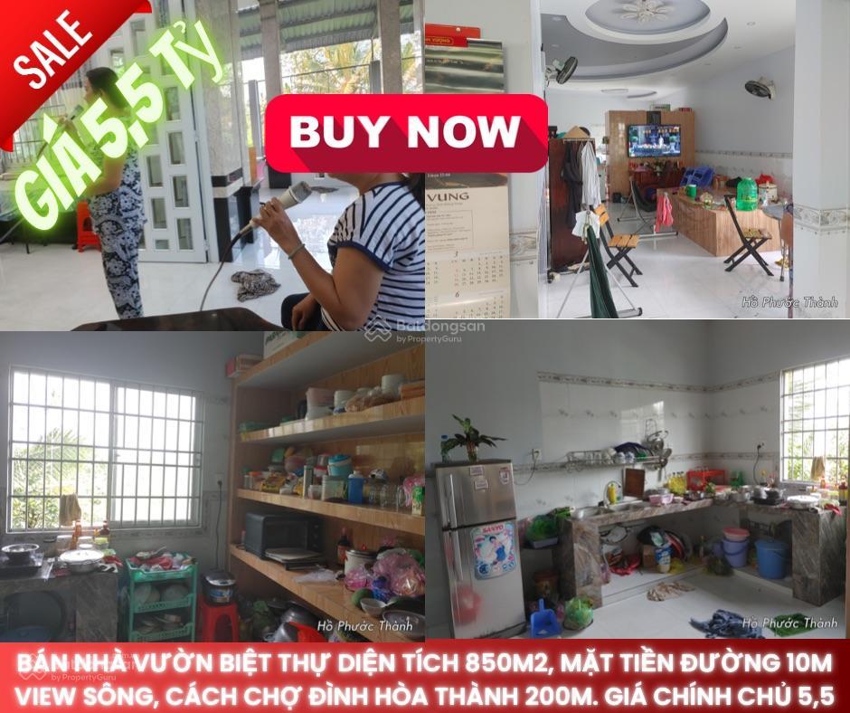 Bán nhà mặt phố dt 847m2 3pn 2wc mt đường hl1 giáp sông cách chợ tân thành lai vung 200m giá 3,8 tỷ