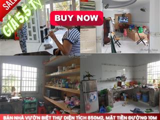 Bán nhà phố+vườn mai 847.8m2 mặt tiền hl2 cách chợ tân thành lai vung 200m, view sông vừa ở vừa kd