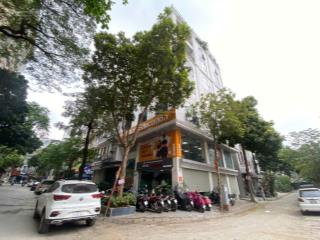 Bán lô góc 5 tầng hoàng quốc việt, thang máy, 3 oto tránh, siêu kinh doanh, 83m, 32,5 tỷ