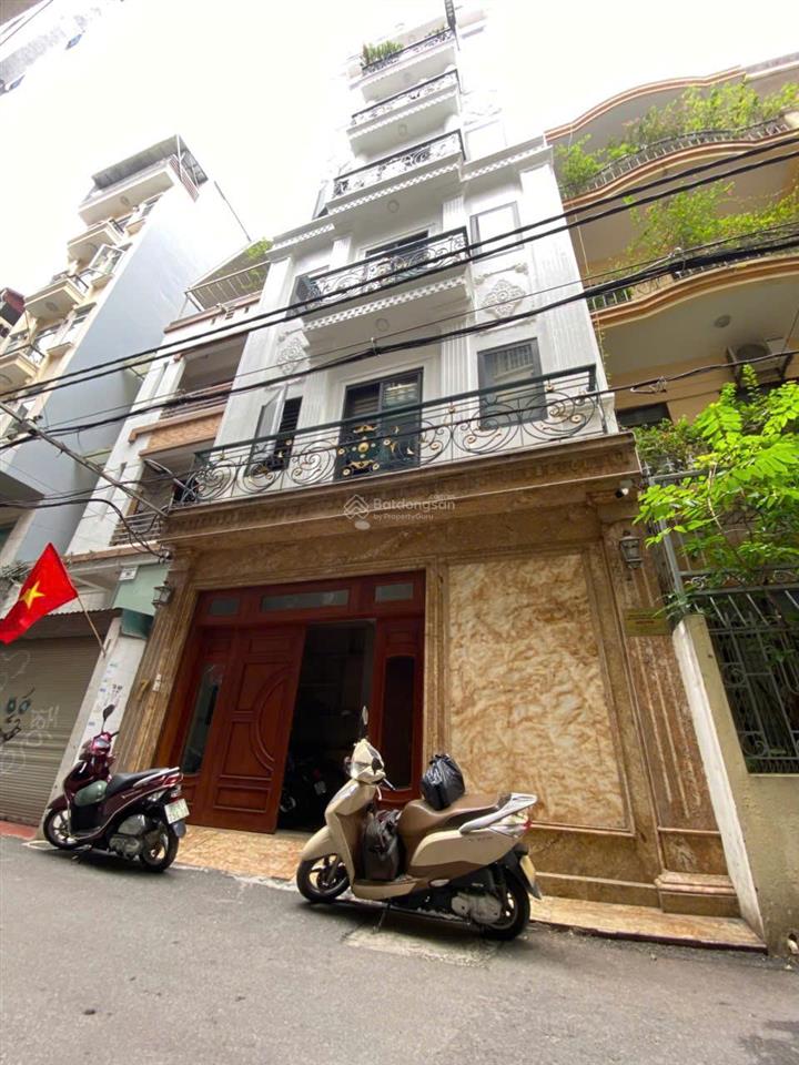 Bán nhà mặt ngõ 1 phố nguyễn bá khoản, 33 tỷ, 7 tầng, 70,3m, ngõ thông ô tô tránh, siêu kinh doanh