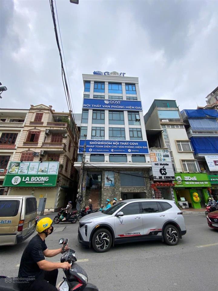 Chính chủ bán lô góc 7 tầng mặt phố nguyễn khang, 80m, 61 tỷ cho khách giữ tiền, kinh doanh