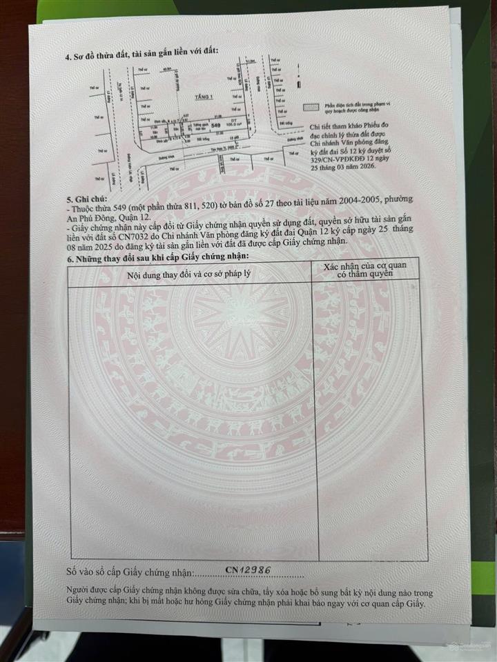 Bán nhà cấp 4 (có mặt bằng và 4 phòng trọ cho thuê) mặt tiền vườn lài, thu nhập ổn định 25 triệu