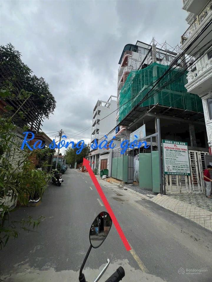 Bán đất hẻm 301 đường vườn lài, phường an phú đông 5 x 25m, giá 9.8tỷ