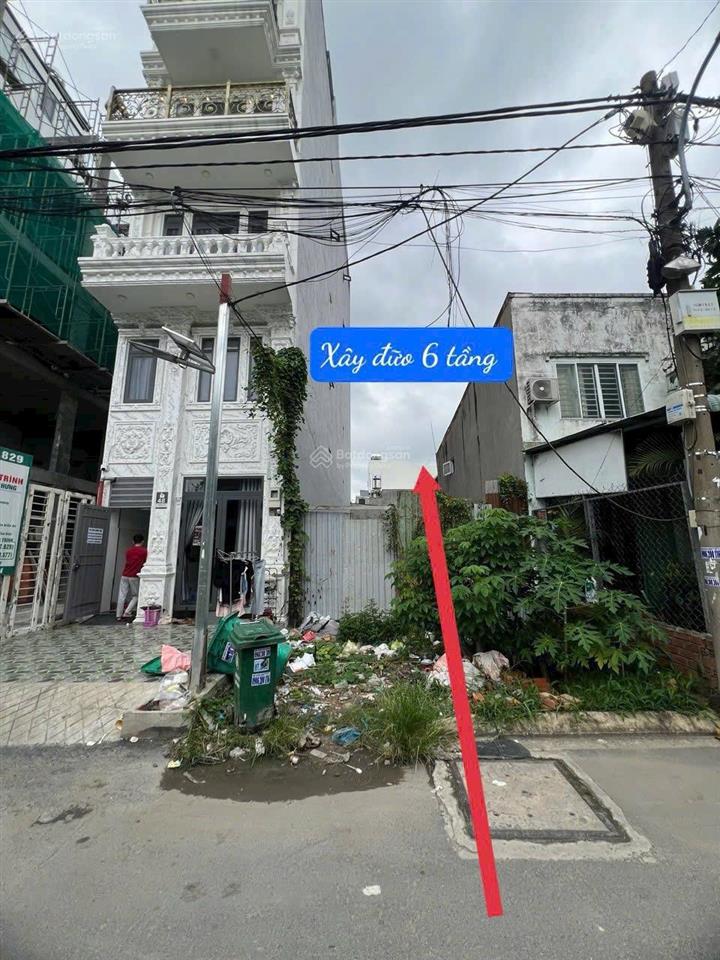 Bán đất hẻm 301 đường vườn lài, phường an phú đông 5 x 25m, giá 9.8tỷ