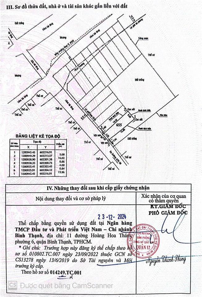 Bán đất 1/ an phú đông 9, gần mặt tiền rạch diện tích 2 sổ thổ cư 723m2 (ngang 8m)