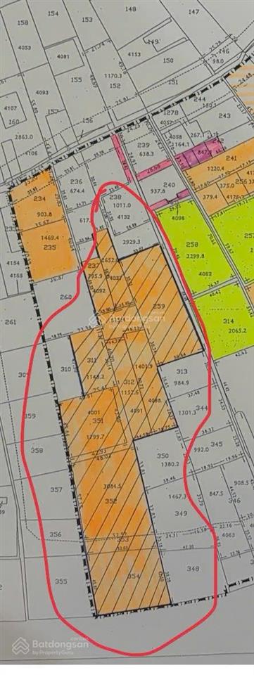 Bán mặt tiền sông sài gòn, tổng diện tích 14.126,6 m2, có 3.163,1 m2 thổ cư, đối diện vạn phúc