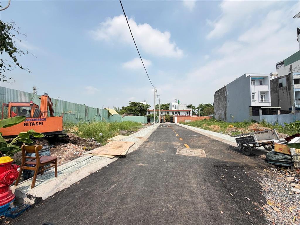 Bán đất 1/ hẻm 190 vườn lài, phường an phú đông, quận 12, tphcm diện tích 60.8m2 (4x15.2m)