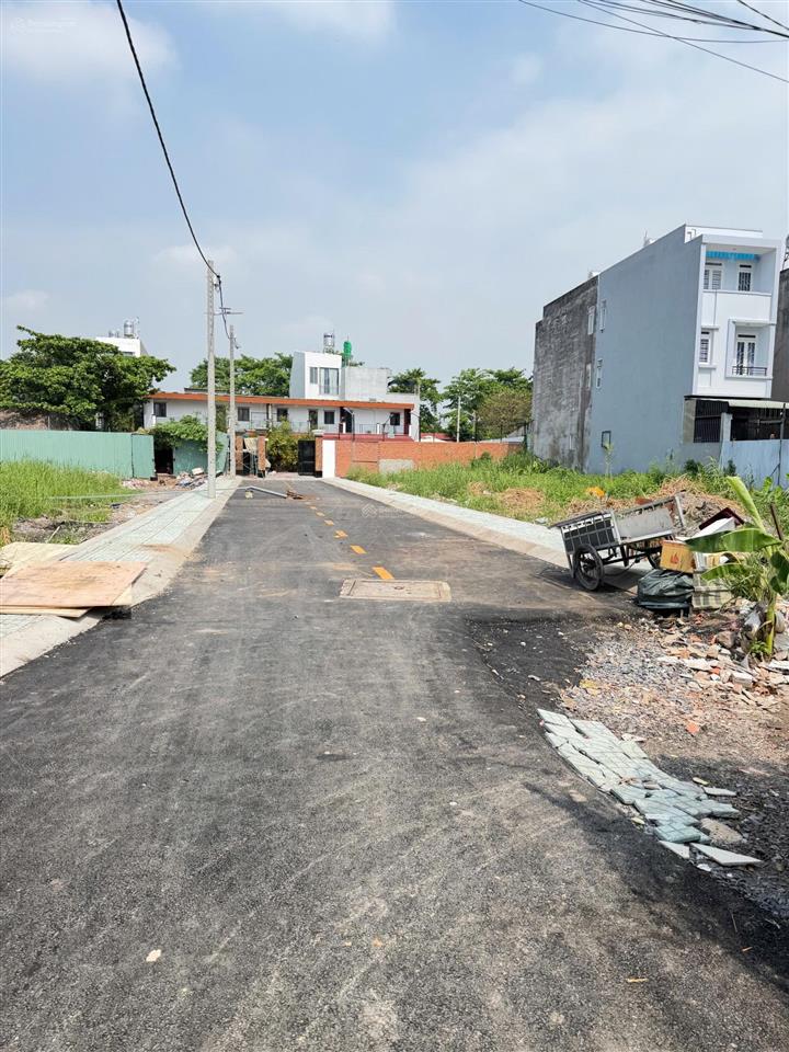 Bán đất 1/ hẻm 190 vườn lài, phường an phú đông, quận 12, tphcm diện tích 60.8m2 (4x15.2m)