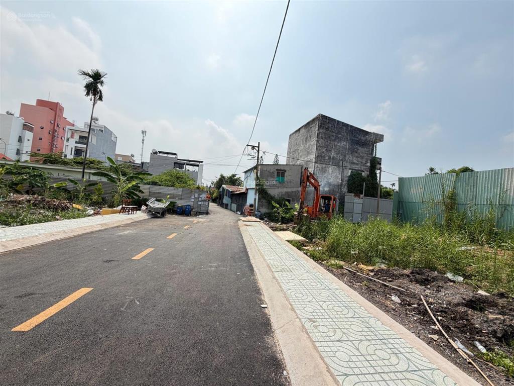 Bán đất 1/ hẻm 190 vườn lài, phường an phú đông, quận 12, tphcm diện tích 60.8m2 (4x15.2m)