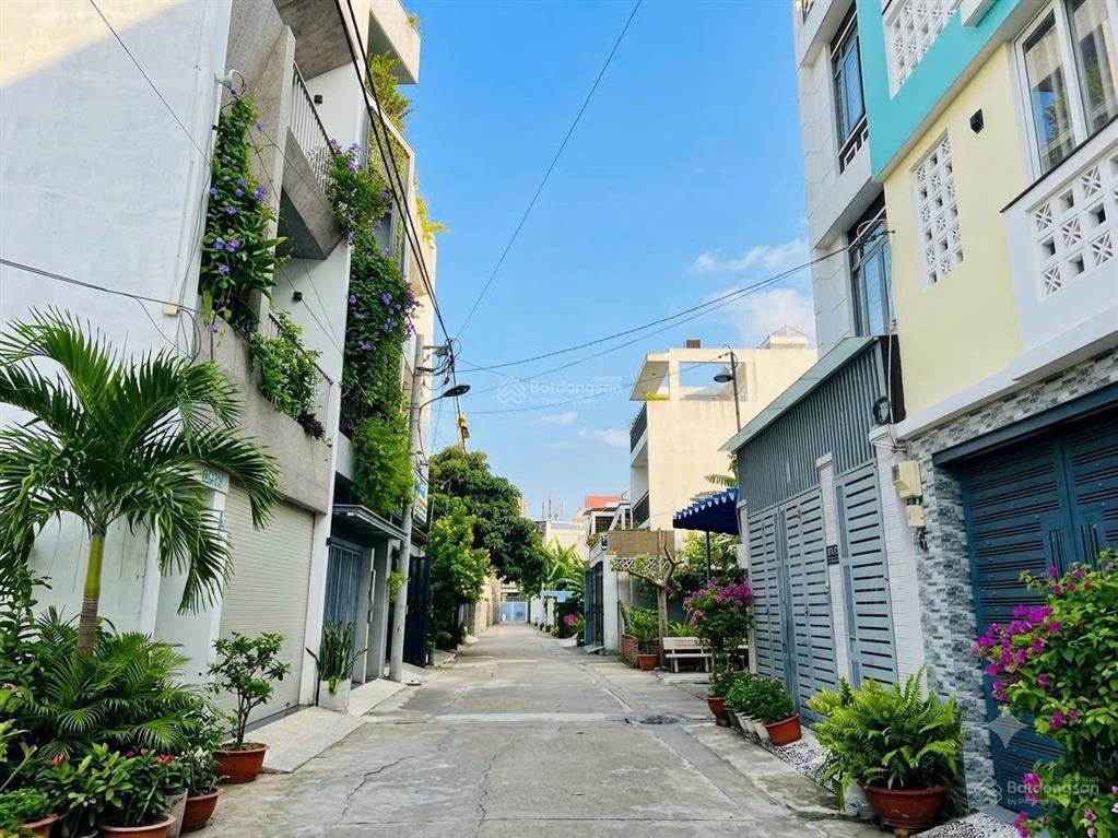 Hẻm 163 vườn lài, p. an phú đông, xây được 1 trệt 1 lửng 3 lầu + tum 67m2 (4,39 x 15,26m)