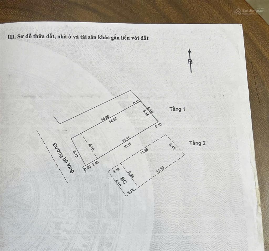 Chủ gửi bán nhà 2 tầng đường chính phong nam hoà xuân