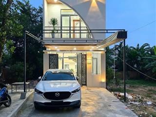Chủ gửi nhà 2 tầng 2 mê đường ô tô thôn giáng đông  hòa xuân sát đường vành đai