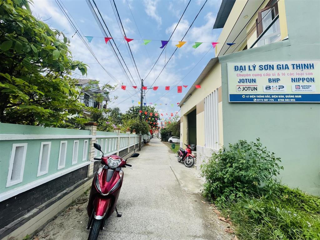 Bán lô đất 2 mt nhơn thọ 2  hoà xuân cách quốc lộ 1a 100m2 gần trung tâm y tế hoà phước