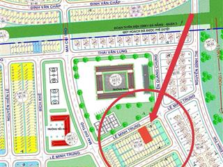 Bán 2 ô liền kề đường lê minh trung, đường thông, vị trí siêu đẹp, hàng siêu hiếm