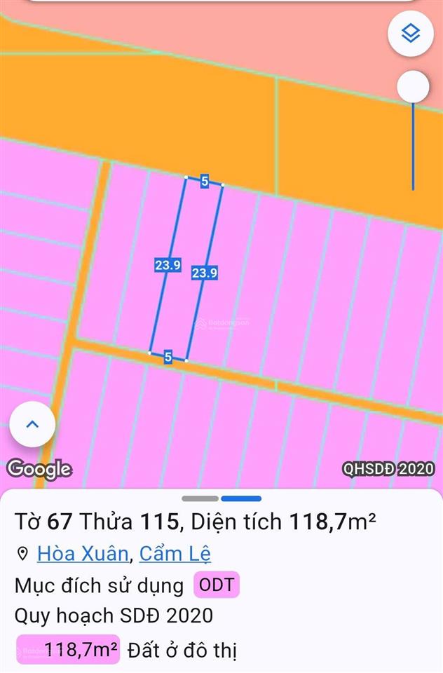 Bán lô đất đường lê minh trung , view trường thoáng mát, gần sông, sát ngã tư mai chí thọ