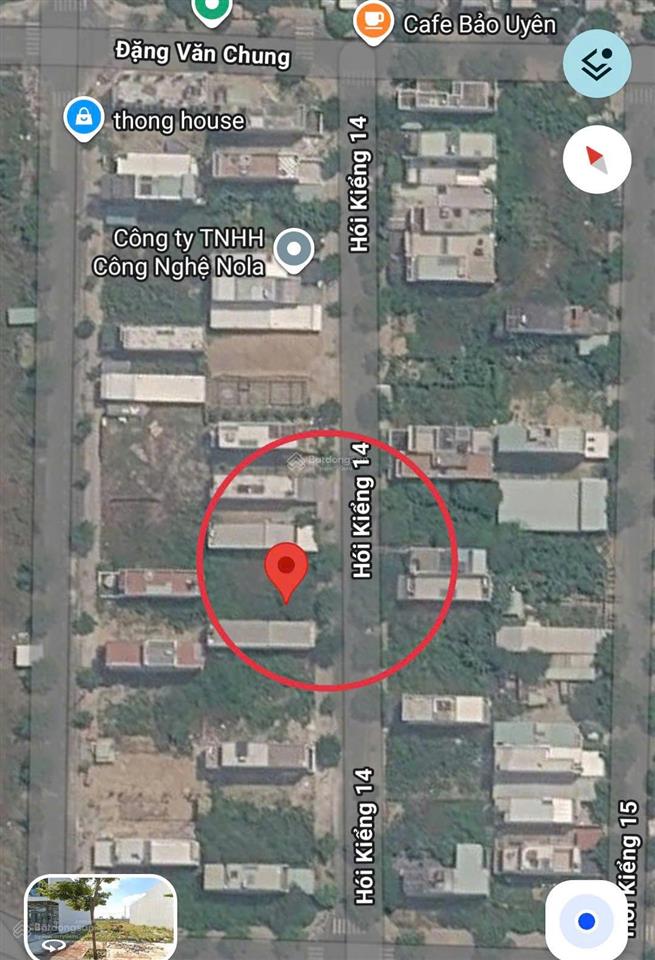 Bán đất đường hói kiểng 14, hướng đông nam, gần sông mát mẻ, khu dân cư đông đúc