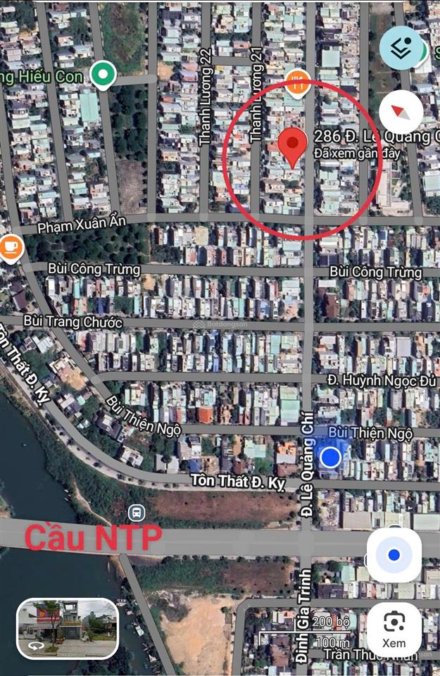 Bán lô đất đường lê quảng chí, vị trí kinh doanh buôn bán sầm uất nhất con đường, giá tốt