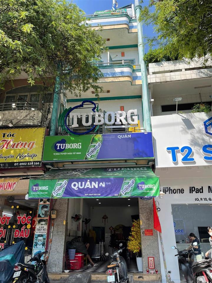 Bán nhà mt đường minh phụng q. 11, dt (4.2 x 14m) giá 16 tỷ