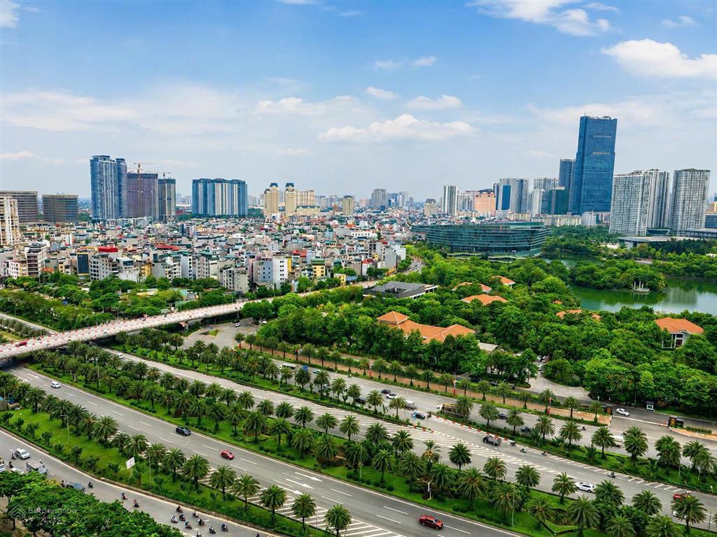 Bán chung cư vinhomes green bay mễ trì căn 2 phòng ngủ tòa g2 view đại lộ thăng long