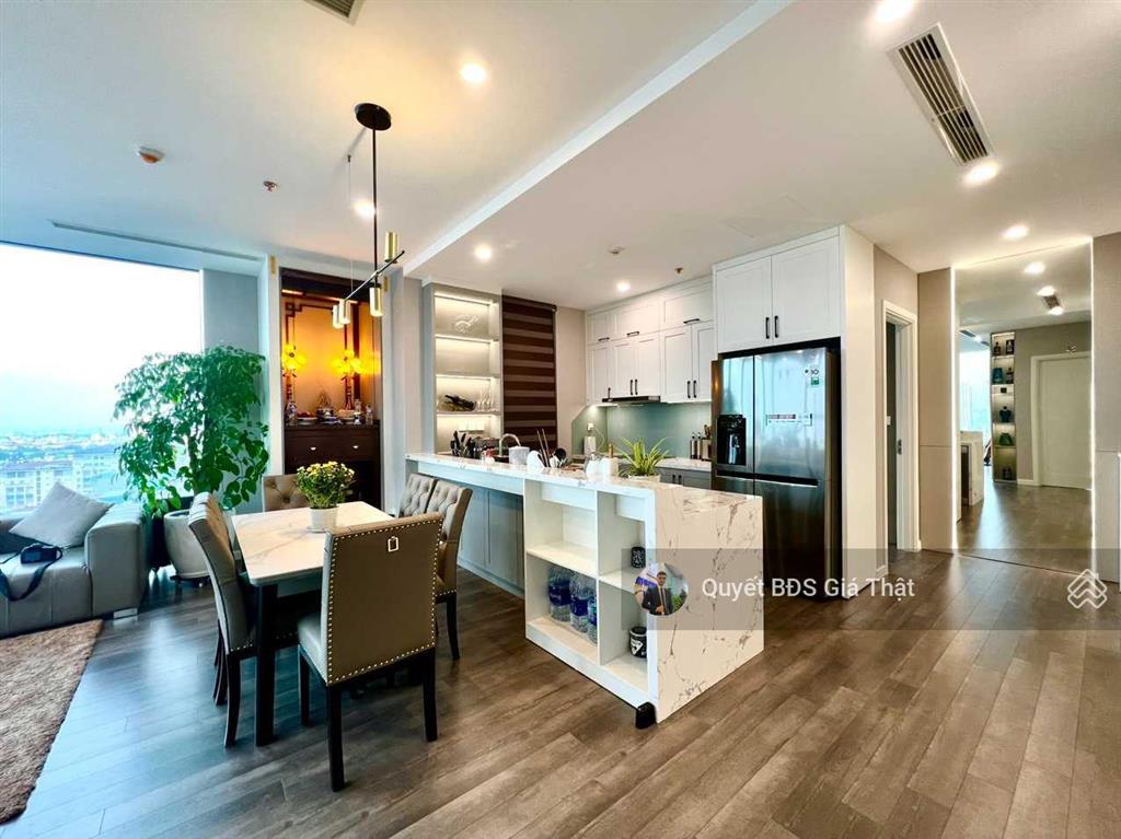 (giá thật) chính chủ bán căn 120,2m2, 3pn + 2wc tầng trung đẹp giá 15,5 tỷ cc hateco laroma