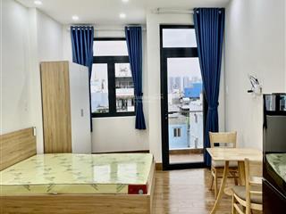 Cho thuê căn hộ studio ban công full nội thất gần cầu kênh tẻ, khánh hội quận 4