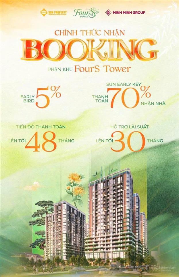 Căn hộ four  s tower  giao lộ nguyễn phước lan x minh mạng sản phẩm của tập đoàn sun group