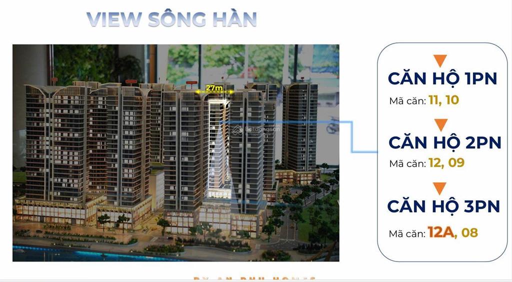 Capital square đà nẵng căn hộ view trực diện sông hàn | giá tốt tòa s3
