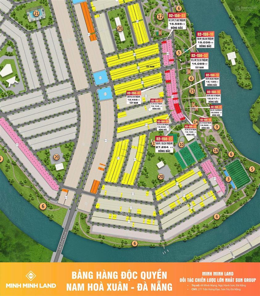 Bảng hàng nổi bật nam hòa xuân đà nẵng