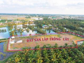 Bán đất vườn cây sinh thái gần mặt tiền vành đai bình chánh  chỉ 2triệu/m2