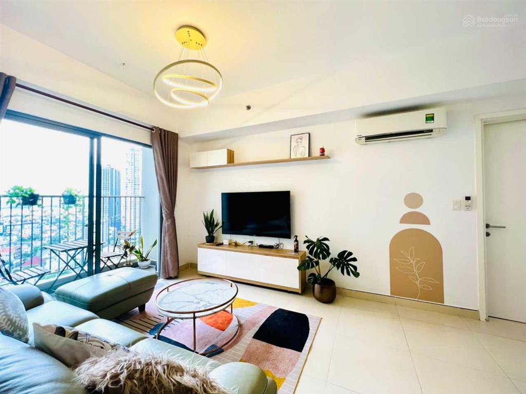 Cho thuê căn hộ masteri thảo điền ngắn hạn theo ngày, tuần, tháng 75m2, 2pn, 2wc giá 25 triệu/tháng