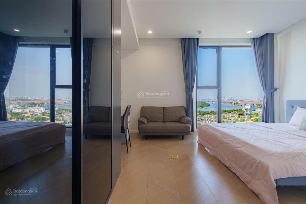 Cho thuê ngắn hạn lumiere riverside quận 2, 72m2, 2pn ngắn hạn theo tuần, ngày, tháng.