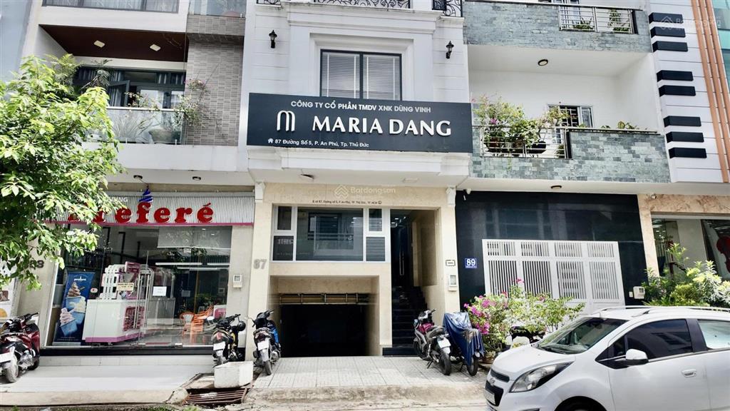 Cho thuê nhà mặt tiền đường số 5, phường an khánh, 5x15m, 1 hầm 4 tầng, giá 50 triệu/ tháng