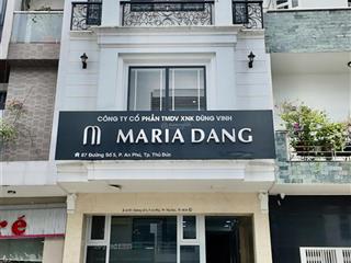 Cho thuê nhà mặt tiền đường số 5, phường an khánh, 5x15m2, 1 hầm 4 tầng, giá 50 triệu/ tháng