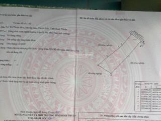 Đại diện chủ bán 5000 m² mặt đường quốc lộ 711, mt 36 x 138.8, xã thuận hòa, hàm thuận bắc