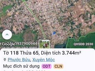 5246m2 phường hồ tràm, tp hồ chí minh, trung tâm đất lớn rất hiếm nhà hàng tiệc cưới, khách sạn...