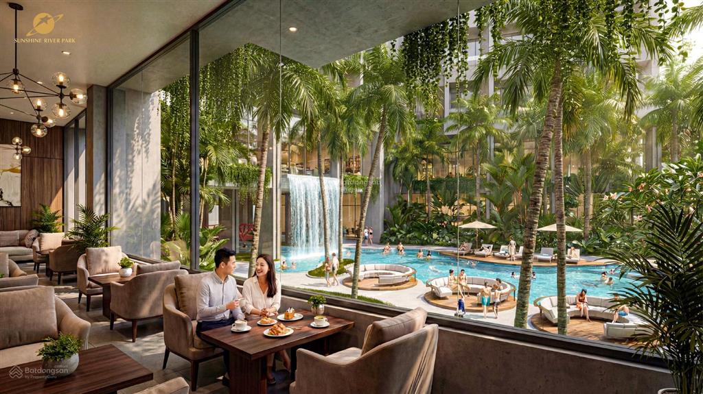 Siêu đầu tư với căn 2pn, 70m2 tại sunshine river park tây hồ, giá bán 118 tr/m2 full csbh từ cđt